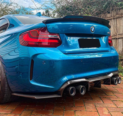 BMW M2 F87 MTC Design Carbon Fiber Diffuser (2014 - 2021)