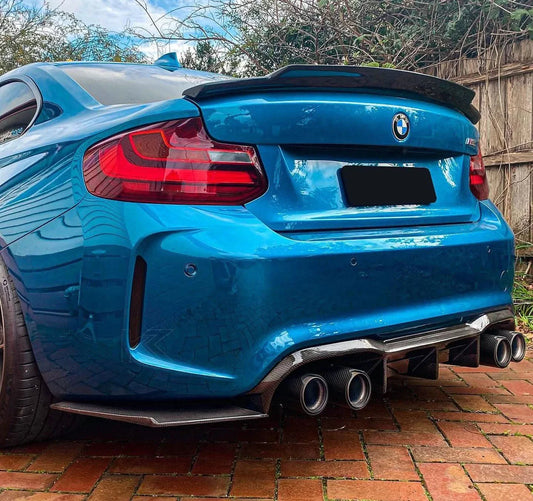 BMW M2 F87 MTC Design Carbon Fiber Diffuser (2014 - 2021)