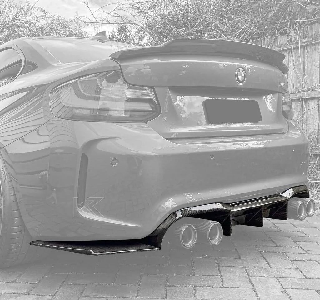 BMW M2 F87 MTC Design Carbon Fiber Diffuser (2014 - 2021)