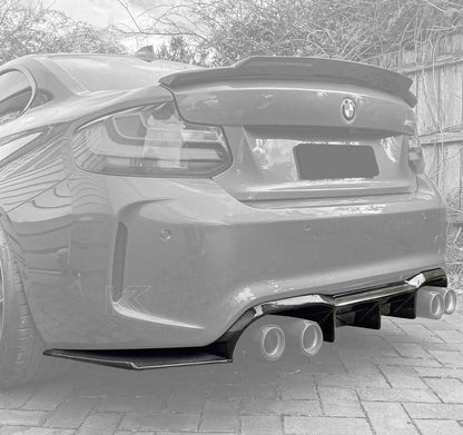 BMW M2 F87 MTC Design Carbon Fiber Diffuser (2014 - 2021)