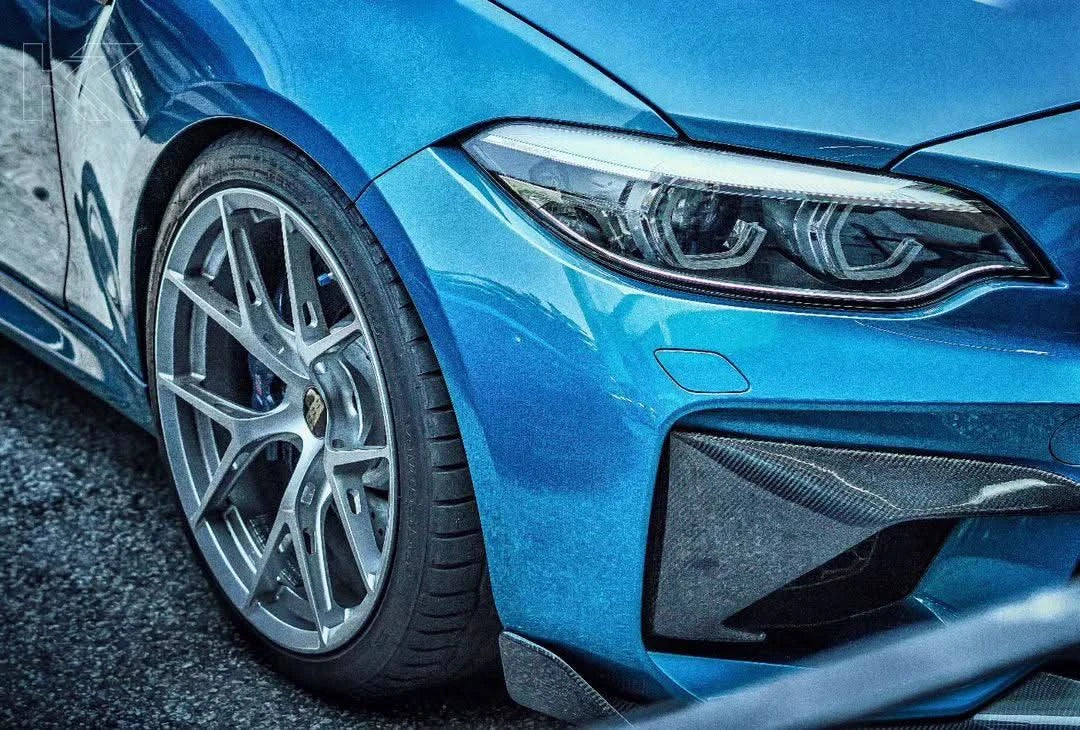 BMW M2 F87 Carbon Fiber Front Flaps (2014 - 2021)
