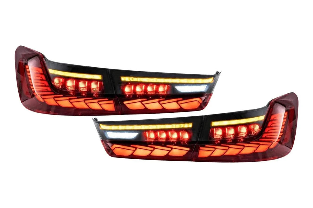BMW 3-Series G20/G28/G80 Dragon Scale Style Tail Lights (2019 - 2024)