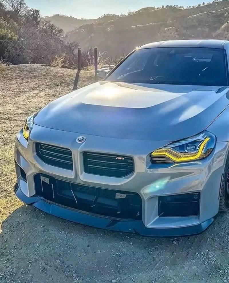 BMW 2 Series G87 M2 MHC Style Carbon Fiber Front Lip (2023+)