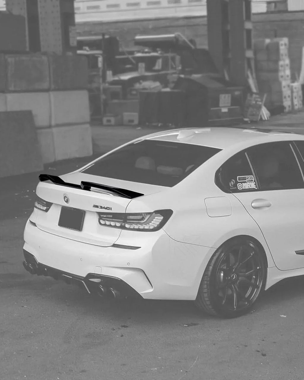 BMW 3 Series M3 G80 G20 M4 G82 G22 K2 Carbon Fiber Trunk Spoiler (2021 - 2023)