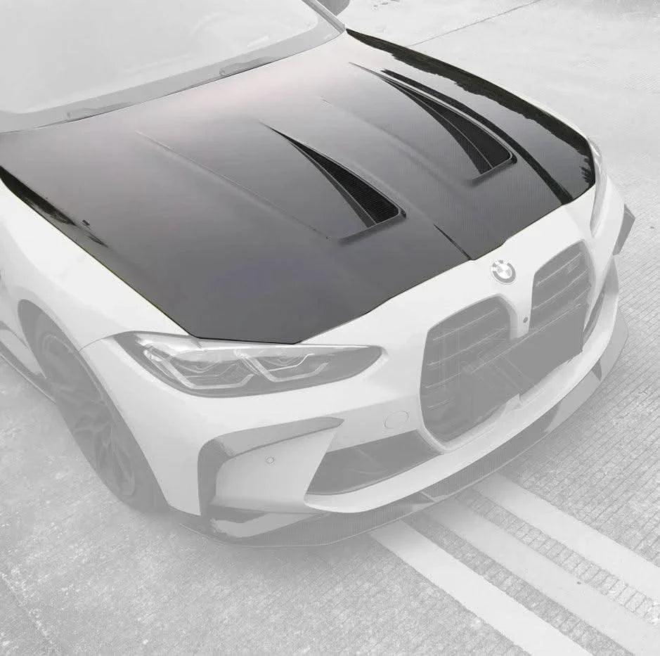 BMW 3 Series G80/G81 M3 & 4 Series G82/G83 M4 Carbon Fiber Front Hood (2019+)