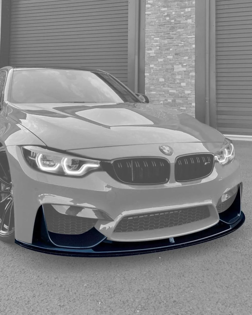 BMW 3 Series F80 M3 F82 F83 M4 M Performance Style Carbon Fiber Front Lip (2015 - 2019)