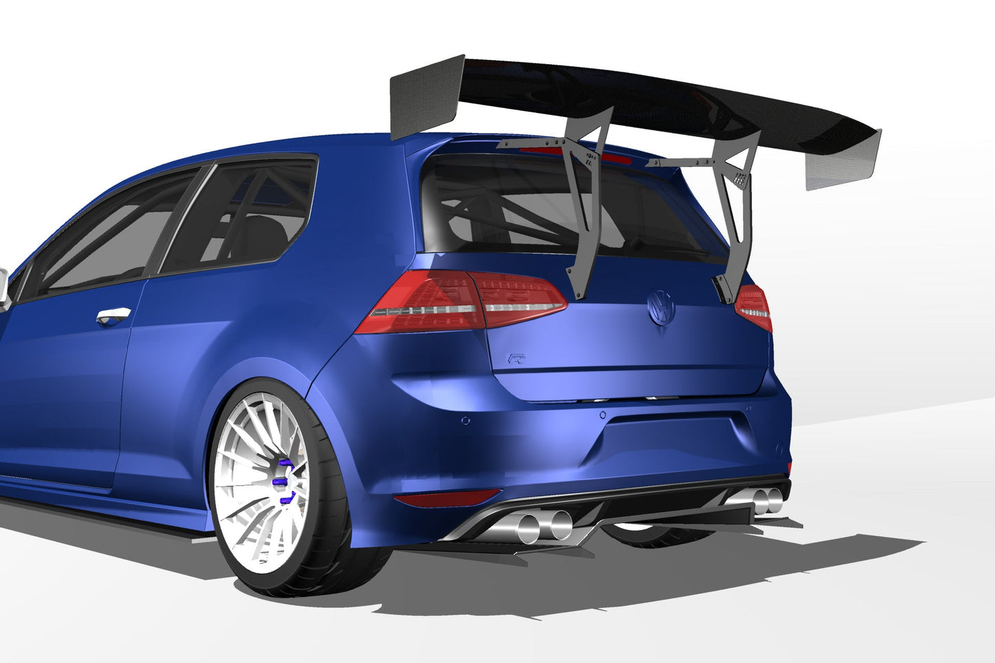 GT Wing – Volkswagen Golf (MK7, 2014-2021)