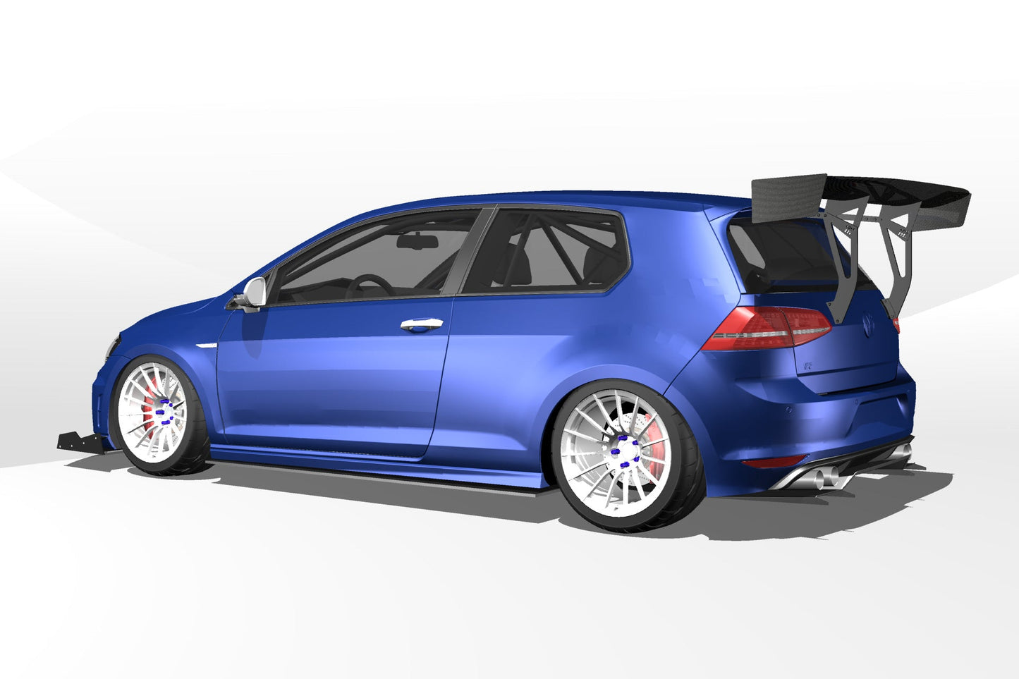 EPSILON+ Diffuser V1+ – Volkswagen Golf (MK7, 2014-2021)