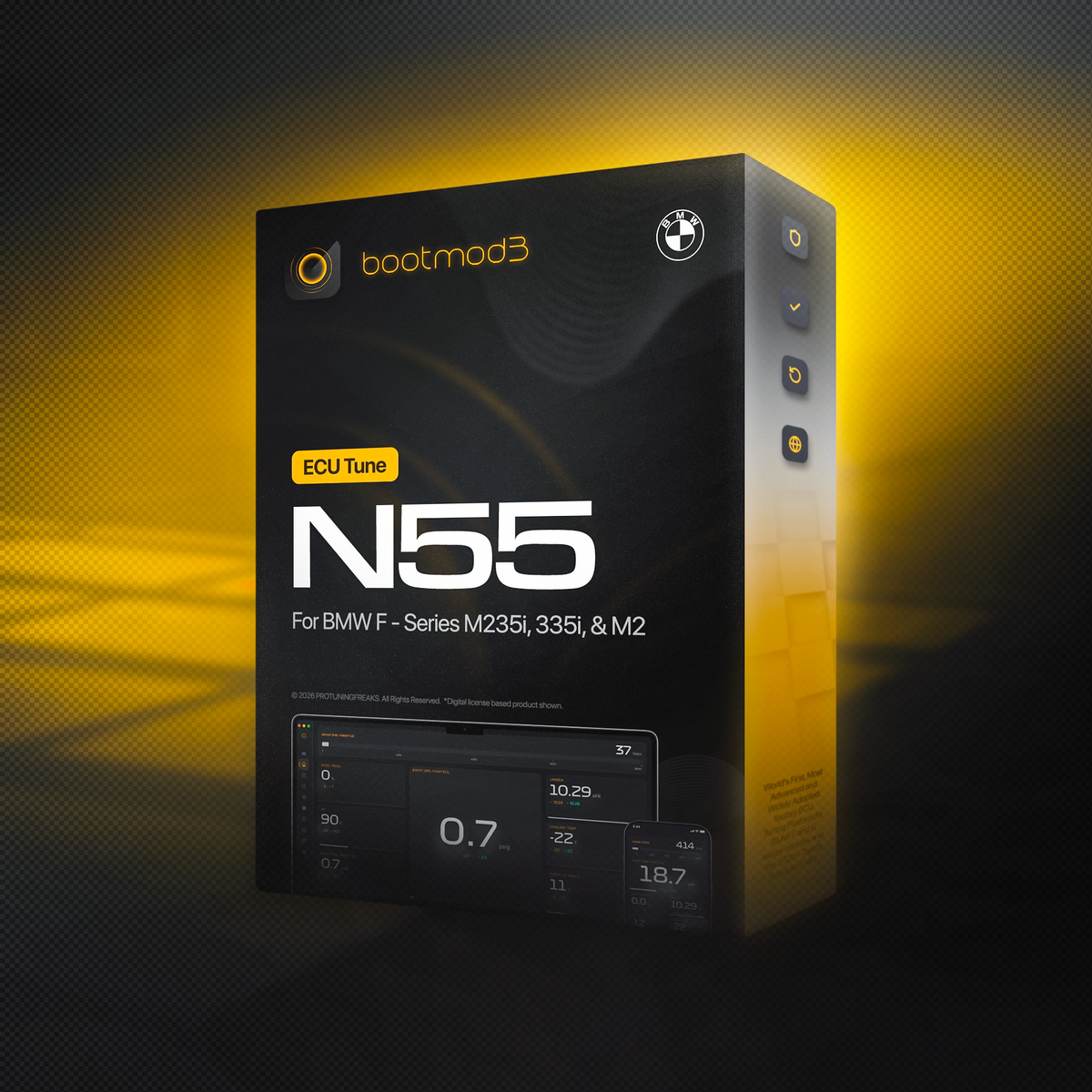 bootmod3 N55 Tune - For BMW F Series M235i, 335i, and M2