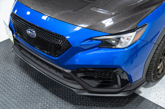 OLM S Style Matte Black Front Lip - 2022+ WRX