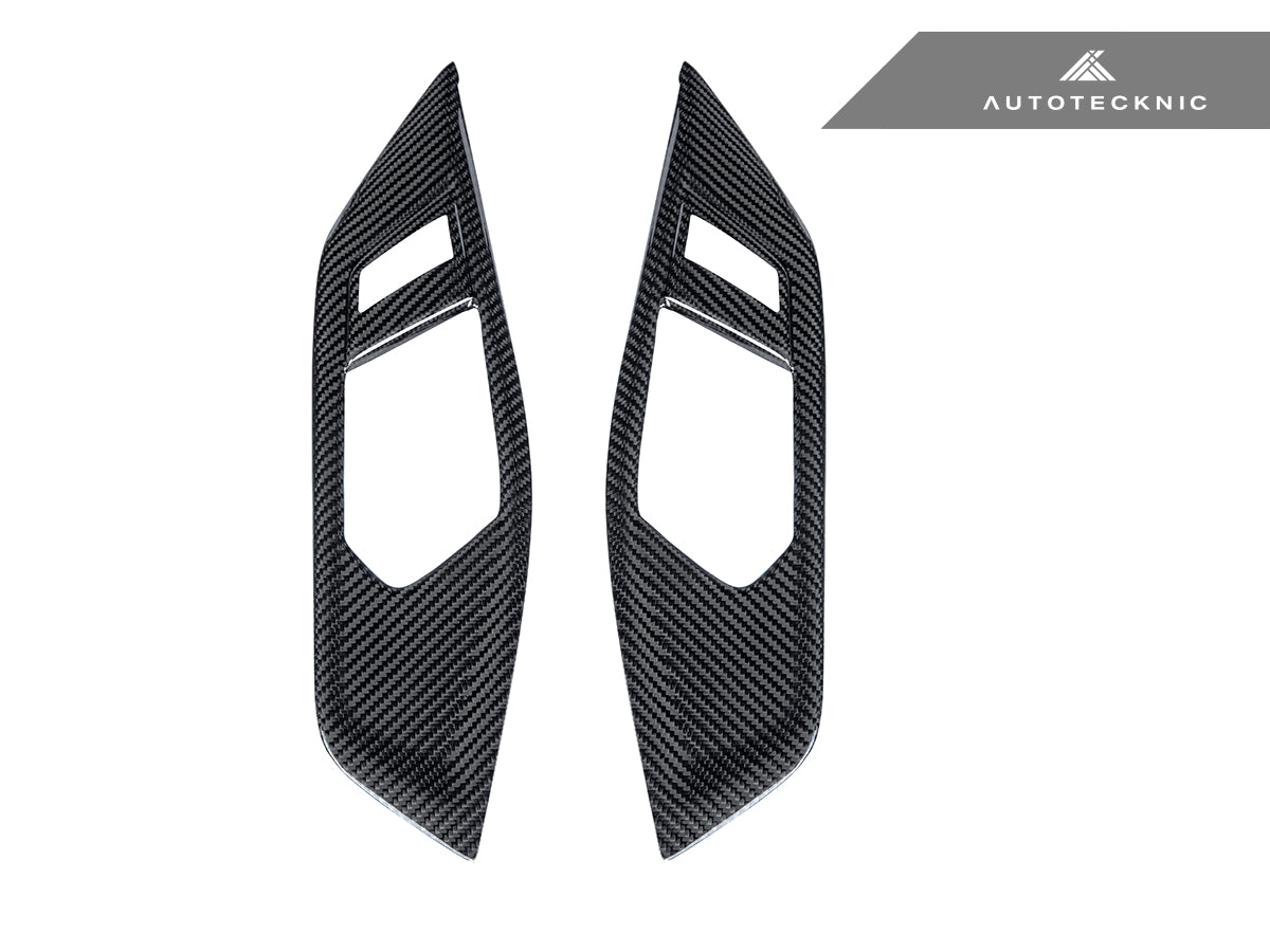 AutoTecknic Dry Carbon Window Switch Panel Trim Set - G82 M4