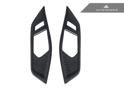 AutoTecknic Dry Carbon Window Switch Panel Trim Set - G82 M4