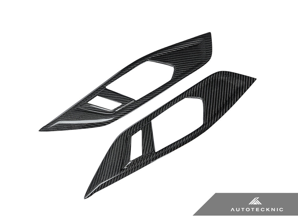 AutoTecknic Dry Carbon Interior Door Handle Trim Set - G82/ G83 M4