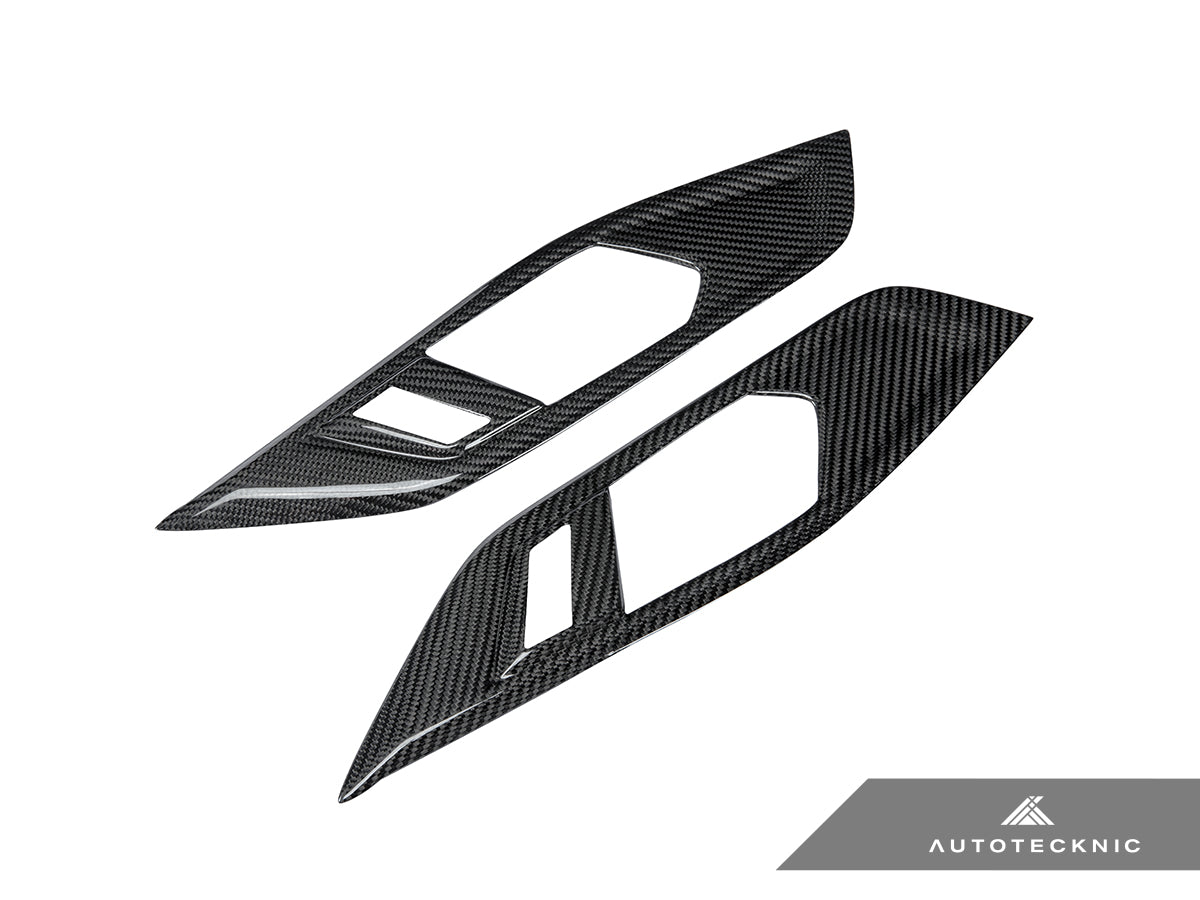 AutoTecknic Dry Carbon Interior Door Handle Trim Set - G82/ G83 M4