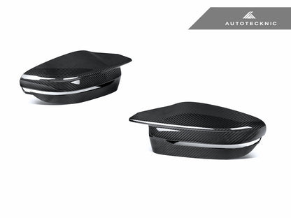 AutoTecknic Dry Carbon Fiber Mirror Covers - G20 M340I LCI
