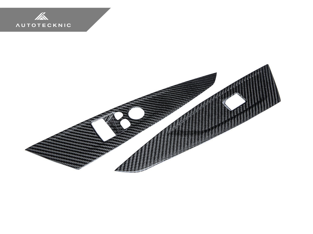 AutoTecknic Dry Carbon Window Switch Panel Trim Set - G82 M4