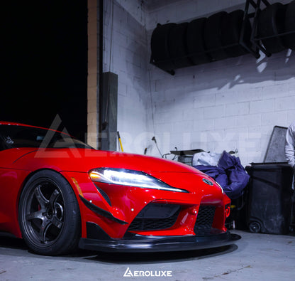 Toyota Supra | Epsilon+ Aerodynamics GT4 Spec Front Lip | House of Apex - House of Apex