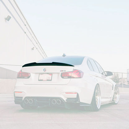 Carbon Fiber Rear Trunk Spoiler for BMW F30 3 Series & F80 M3 Sedan (2013–2019)