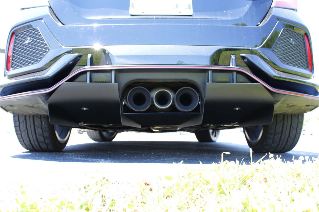 Verus Engineering Rear Diffuser - 2017-2021 Honda Civic Type R FK8