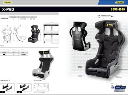 Sabelt X-Pad Racing Seat