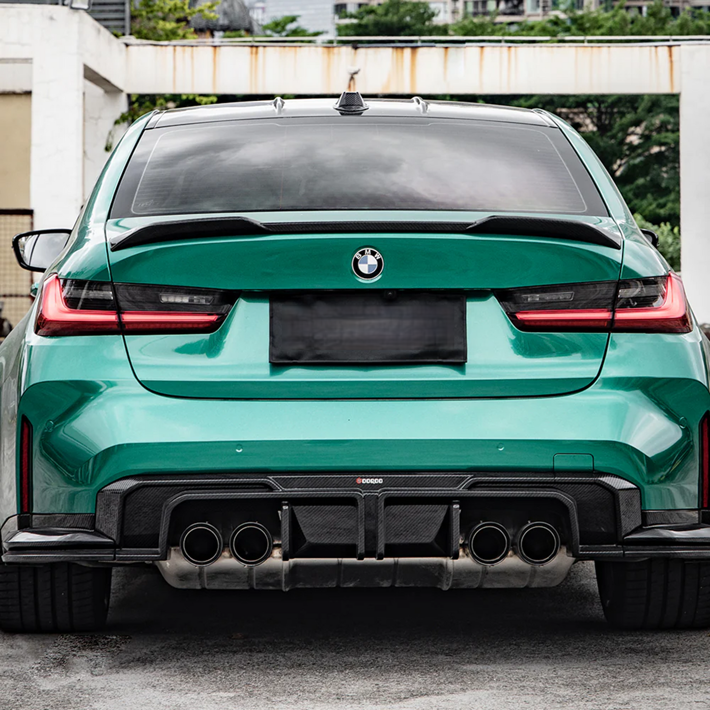 G8X SQ Carbon Fiber Rear Diffuser