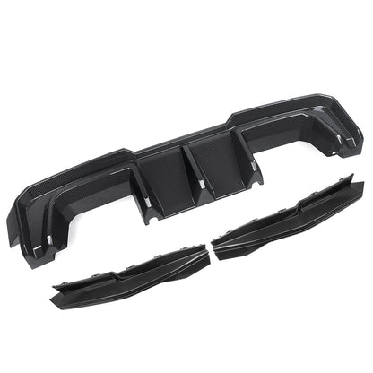 G8X SQ-B Style Dry Carbon Fiber Rear Diffuser Set