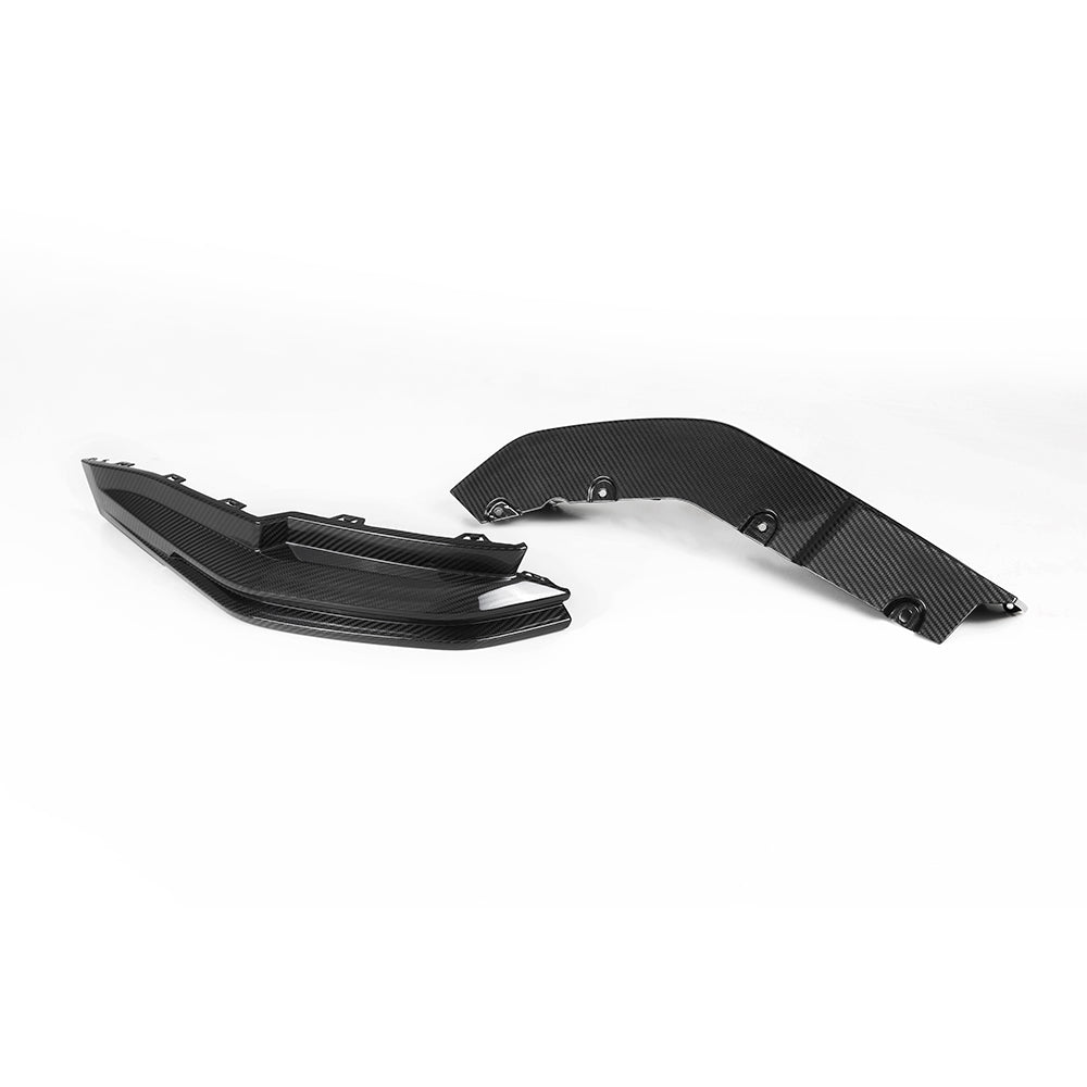 G8X SQ-A Style Carbon Fiber Rear Splitters