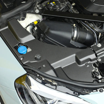 G87 M2 Carbon Fiber Engine Side Cover Trims
