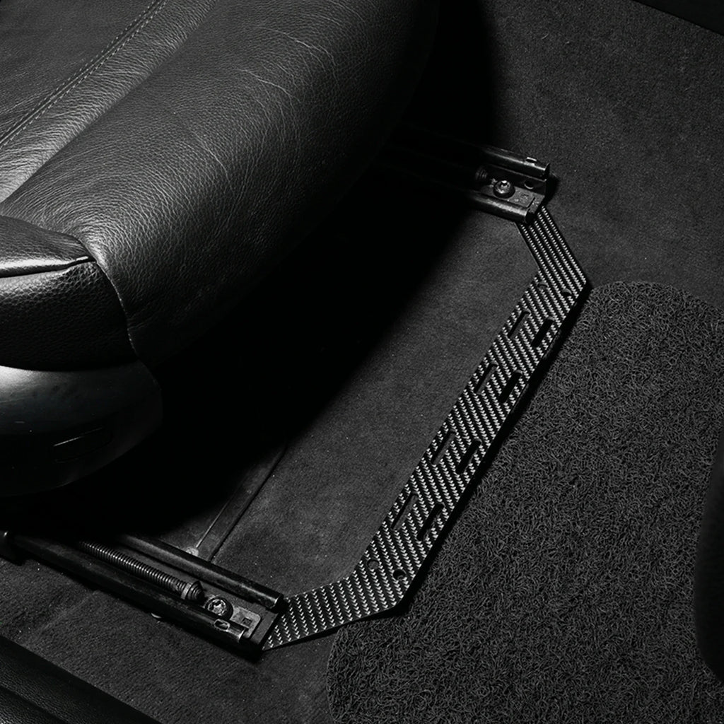 BMW 3 Series E90 E91 E92 E93 Carbon Fiber Fire Extinguisher Seat Mount Holder Bracket 2005 - 2013