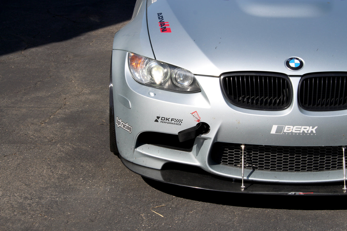 BMW E92 M3 Carbon Fiber Front Bumper Spats | House of Apex - House of Apex