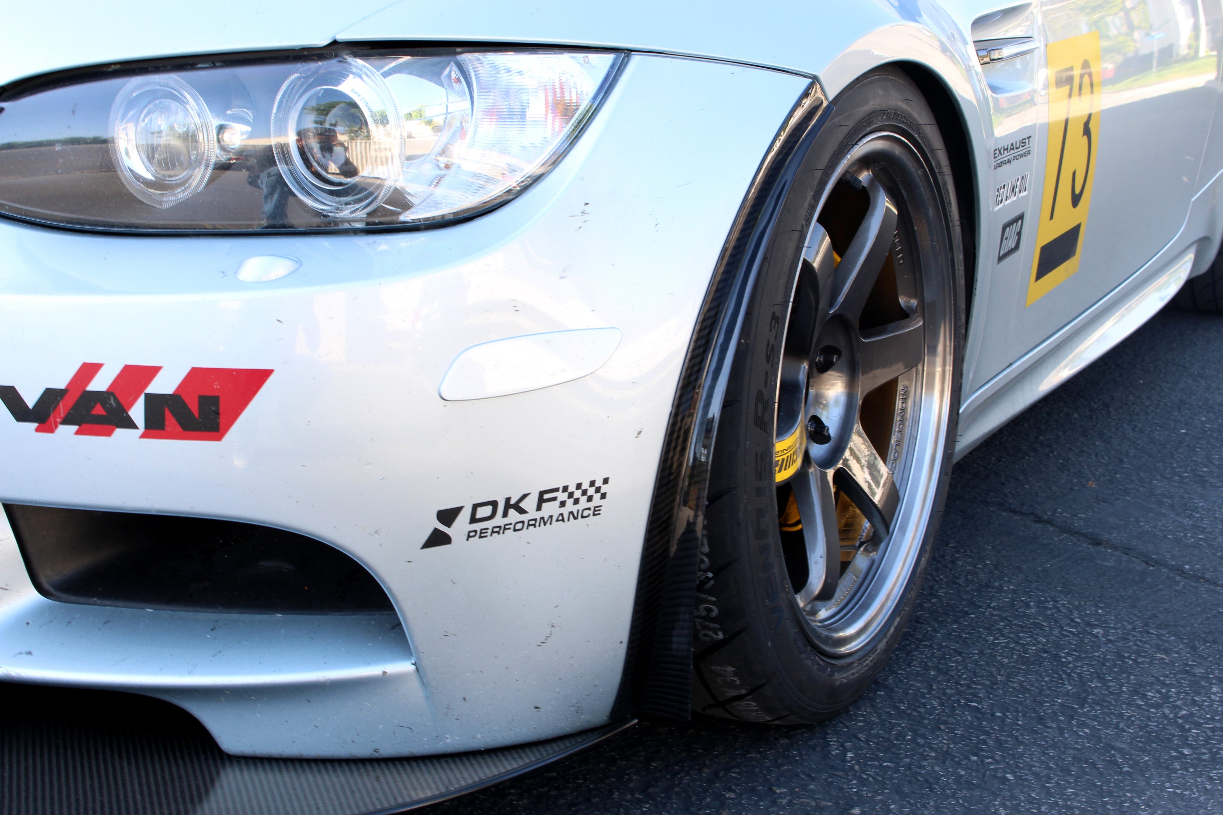 BMW E92 M3 Carbon Fiber Front Bumper Spats | House of Apex - House of Apex