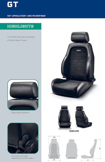Sparco GT Performance Seat