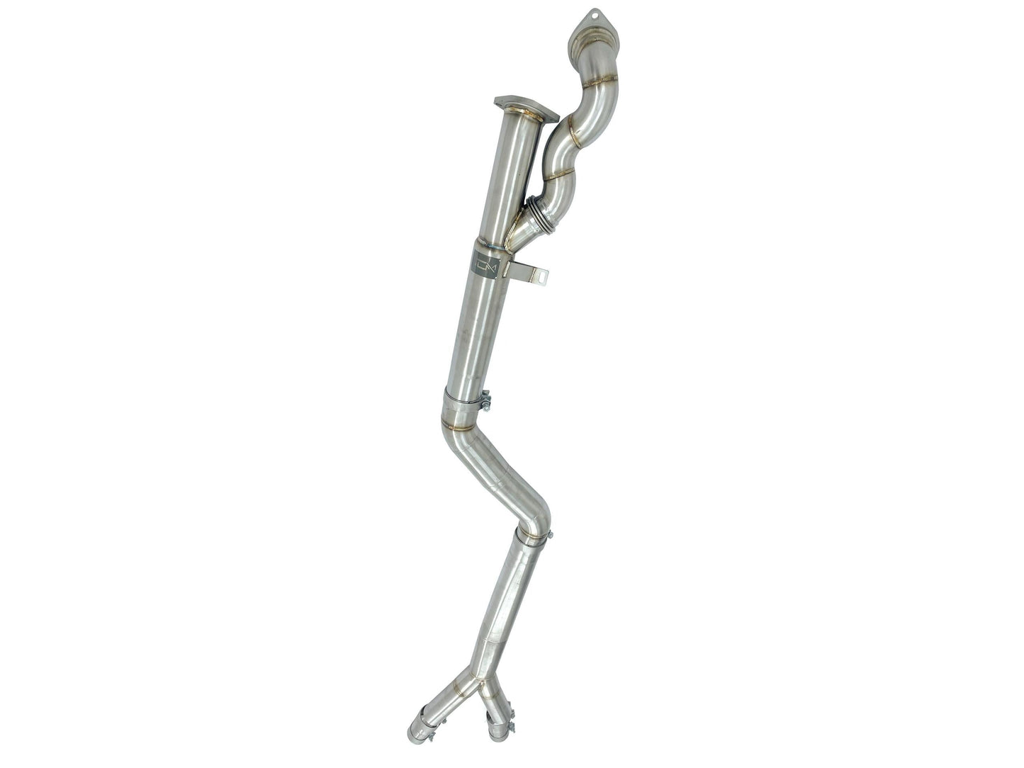 TCM S-Type Single 3.5" Midpipe w/Brace BMW M3 | M4 G80 G82 G83 S58 | House of Apex - House of Apex