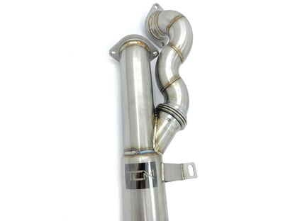 TCM S-Type Single 3.5" Midpipe w/Brace BMW M3 | M4 G80 G82 G83 S58 | House of Apex - House of Apex