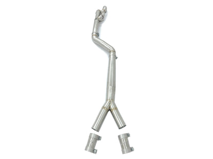 TCM S-Type Single 3.5" Midpipe w/Brace BMW M3 | M4 G80 G82 G83 S58 | House of Apex - House of Apex
