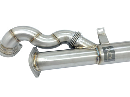 TCM S-Type Single 3.5" Midpipe w/Brace BMW M3 | M4 G80 G82 G83 S58 | House of Apex - House of Apex
