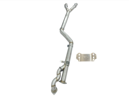 TCM S-Type Single 3.5" Midpipe w/Brace BMW M3 | M4 G80 G82 G83 S58 | House of Apex - House of Apex