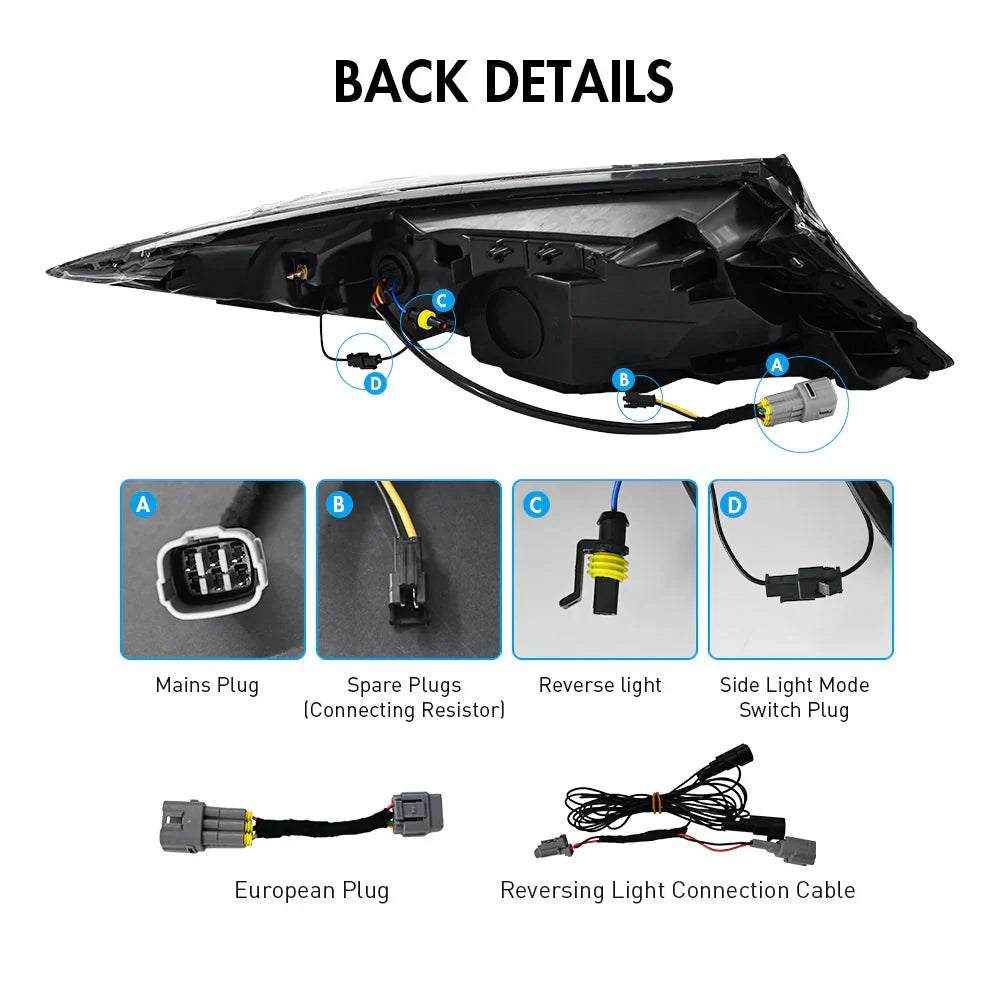 OEM Clear Style LED Tail Lights (2022-2025 BRZ/GR86)