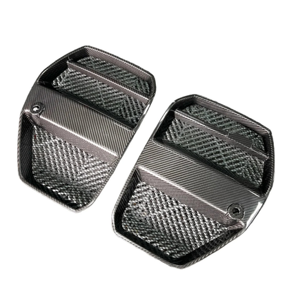 VR Style Carbon Fiber Front Grille Replacement Set for BMW G80 M3/G82 M4