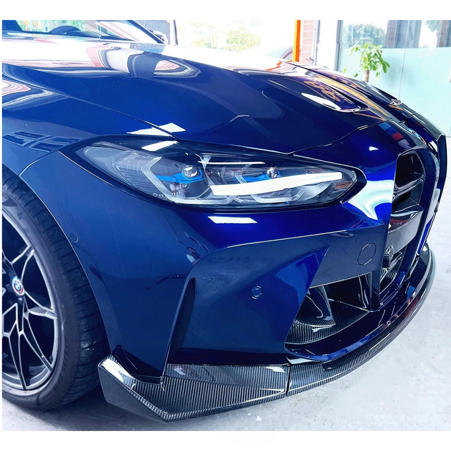 Dry Carbon Fiber CSL Style Front Lip for BMW G80 M3/G82 M4