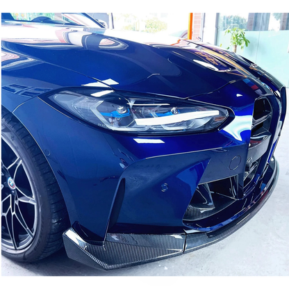Dry Carbon Fiber CSL Style Front Lip for BMW G80 M3/G82 M4