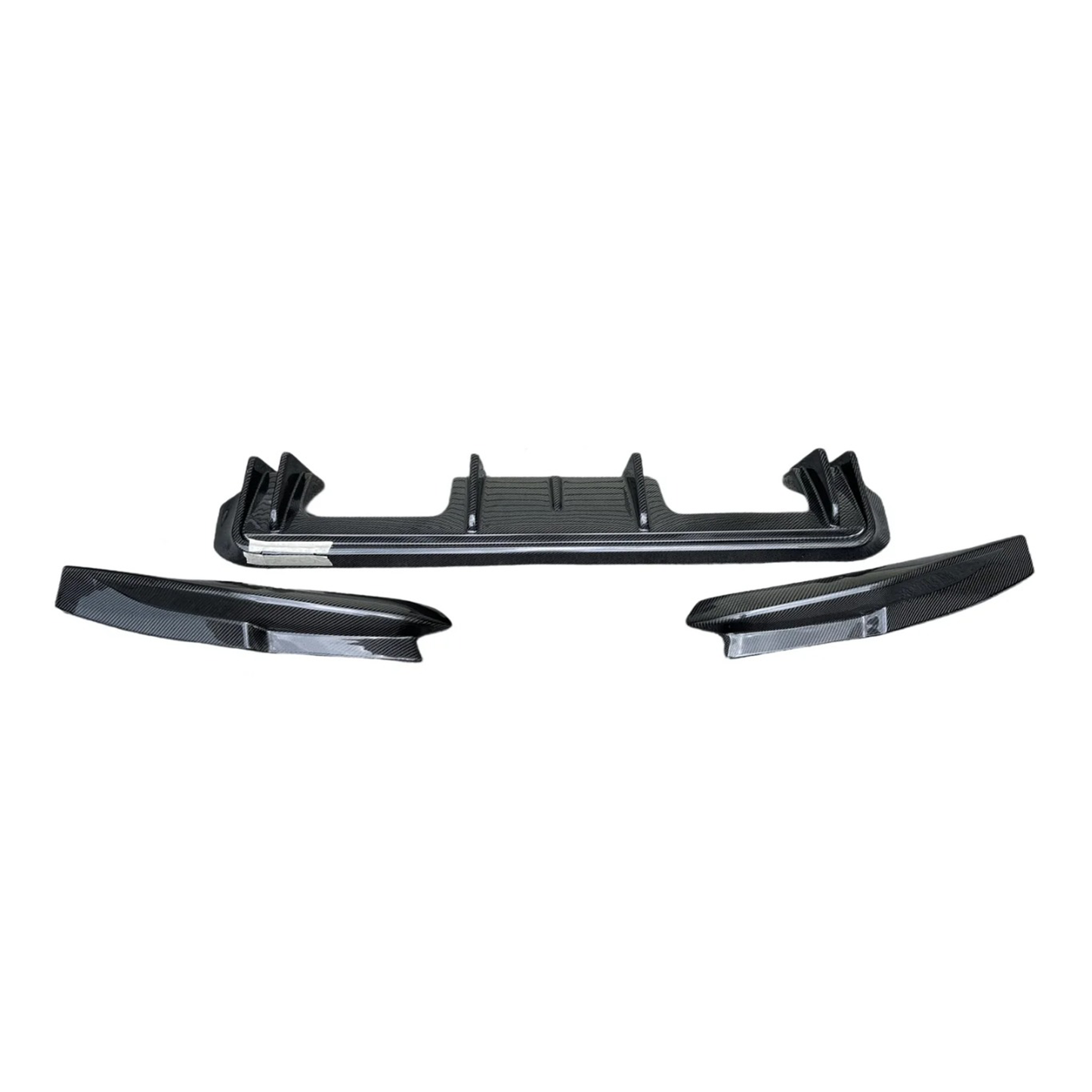 Carbon Fiber Rear Diffuser Corner Extensions for BMW G80 M3/G82 M4
