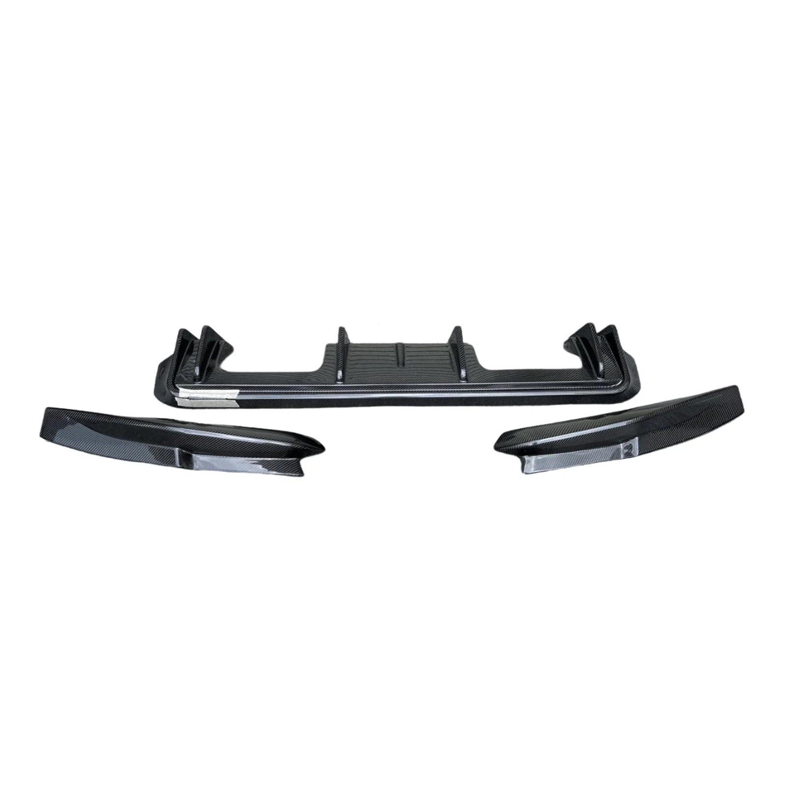 Carbon Fiber Rear Diffuser Corner Extensions for BMW G80 M3/G82 M4