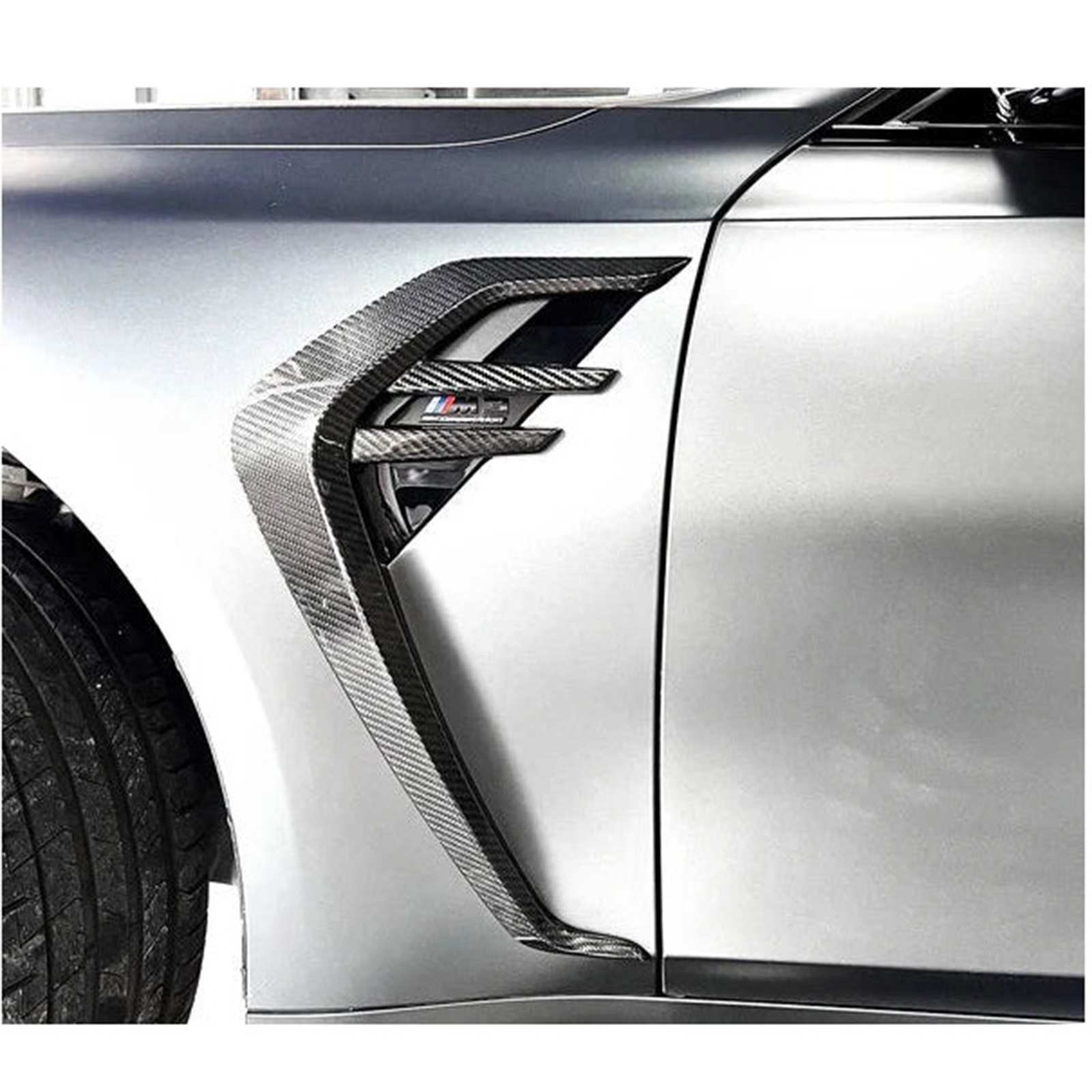 Carbon Fiber Fender Vent Add-Ons for BMW G80 M3/G82 M4