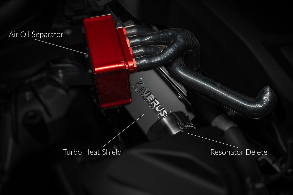 Verus Engineering Turbo Heat Shield & AOS Bundle - 2021+ Mk5 Toyota Supra