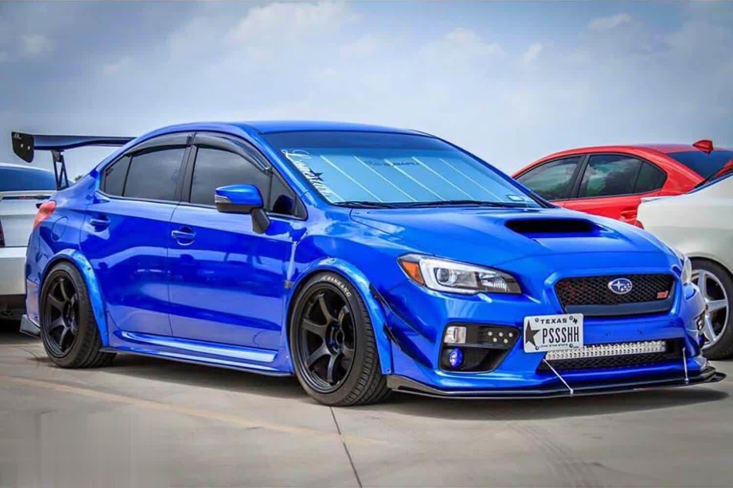2015-2021 Subaru  Wrx/Sti Canards V2