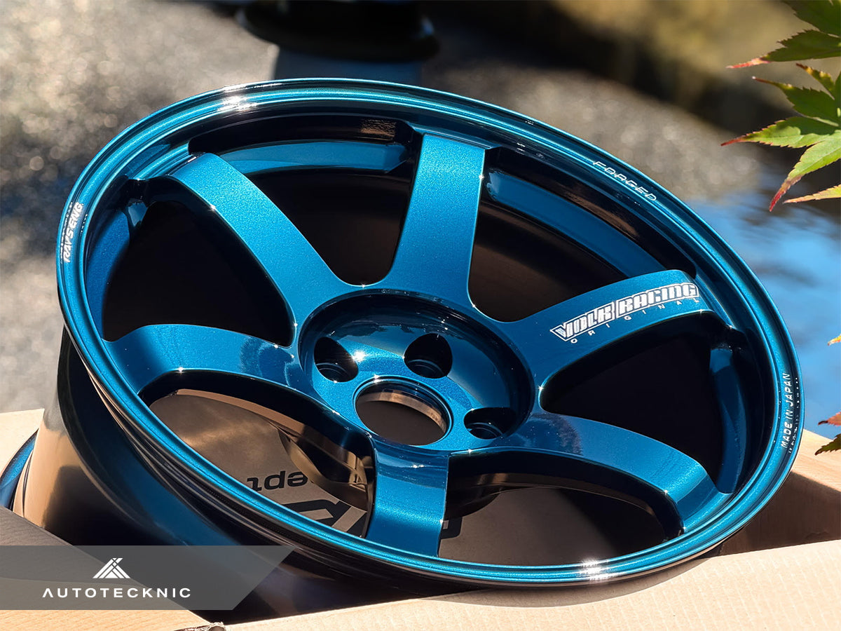 Volk Racing TE37 Saga S-Plus 18x9.5 +22 5x114.3 Mag Blue - GR Corolla (Set of 4)