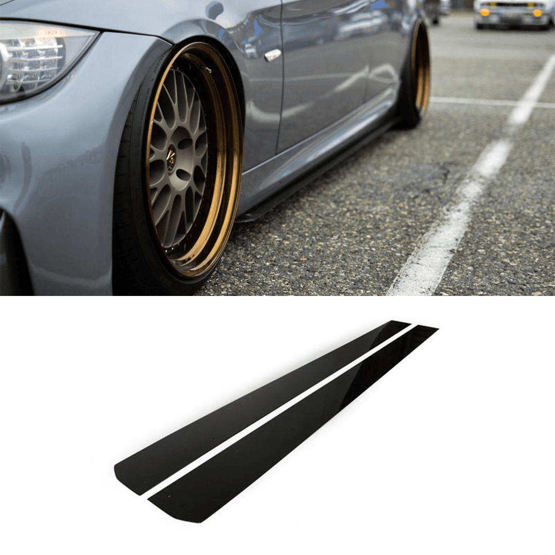 AeroFlow Dynamics 2006-2013 Bmw 328i 335i Side Skirt Extension V1 (E90)