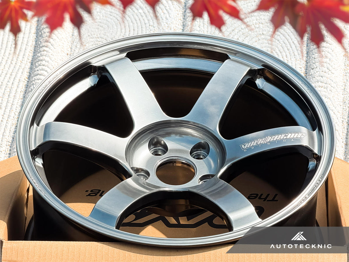 Volk Racing TE37 Saga S-Plus 18x9.5 +22 5x114.3 Shining Light Metal - GR Corolla (Set of 4)