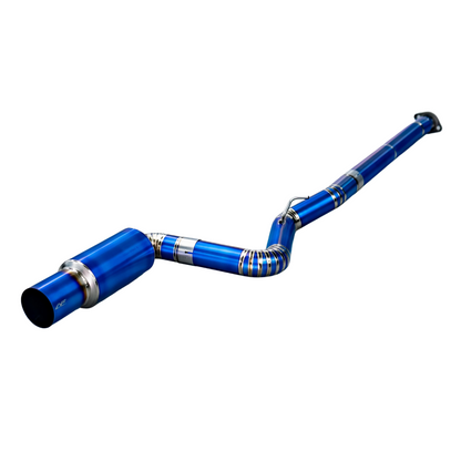 AeroFlow Dynamics 2022+ Toyota GR86 / Subaru BRZ F1 Titanium Single Exit Catback Exhaust